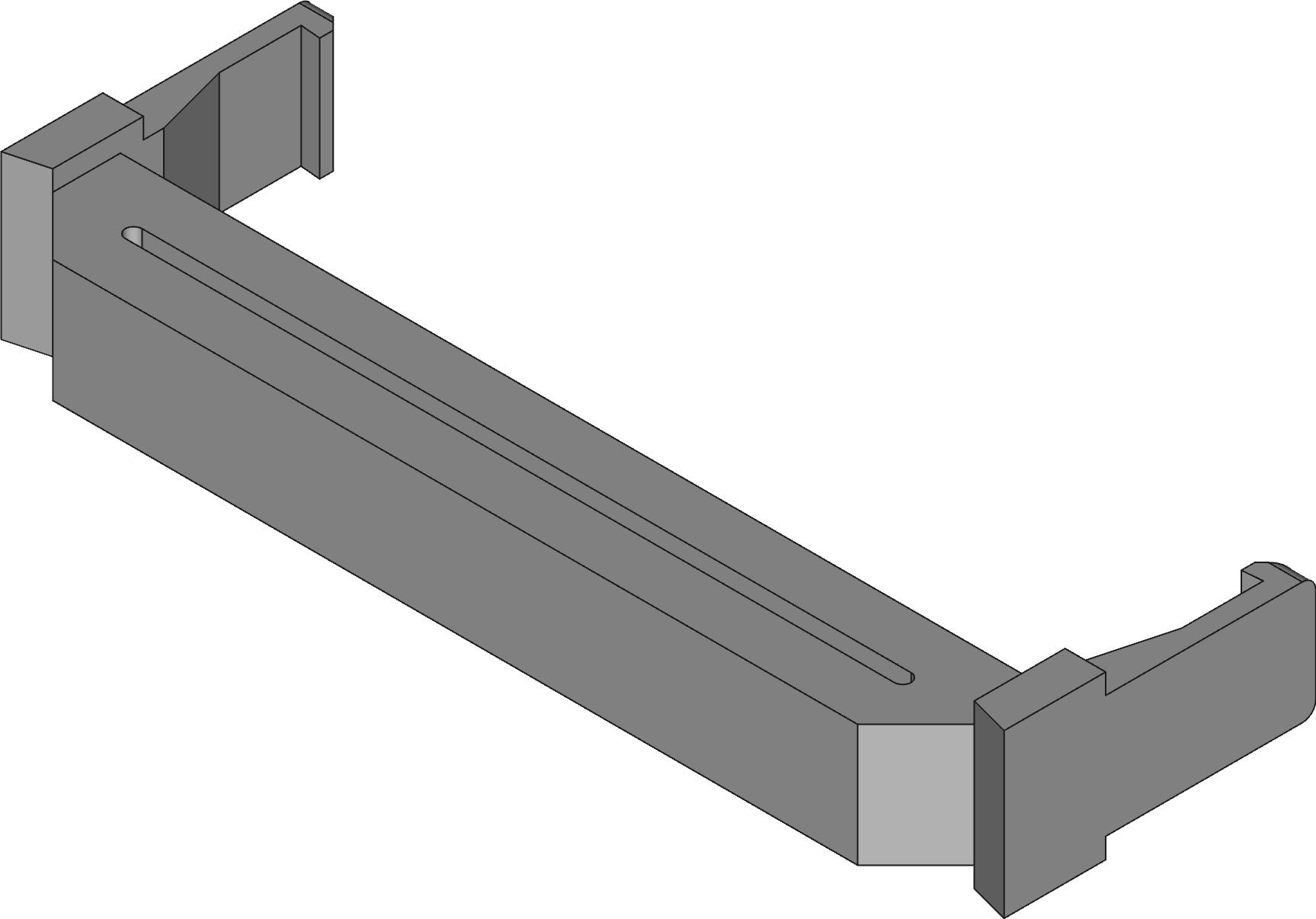 3M-3448-89126 Steckverbinderzubehör Connector Accessories Strain Relief Straight Polyester Gray Box