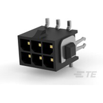 Conn Shrouded Header (4 Sides) HDR 6Power POS 3mm Solder ST SMD Tape