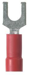 Panduit-EV18-8FB-Q Terminales del conductor Fork Terminal 18-22AWG Copper Red 23.6mm Tin Bag