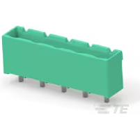 TE Connectivity-282964-5 Steckverbinderleisten und Leiterplattenbuchsen Conn Shrouded Header (4 Sides) HDR 5 POS 7.5mm Solder ST Top Entry Thru-Hole Box