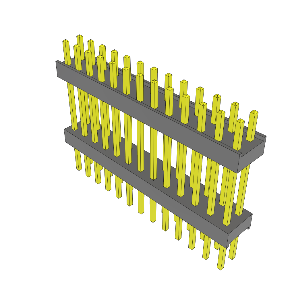 Samtec-ZW-13-10-T-D-551-140 Steckverbinderleisten und Leiterplattenbuchsen Conn Board Stacker HDR 26 POS 2.54mm Solder ST Thru-Hole Bulk