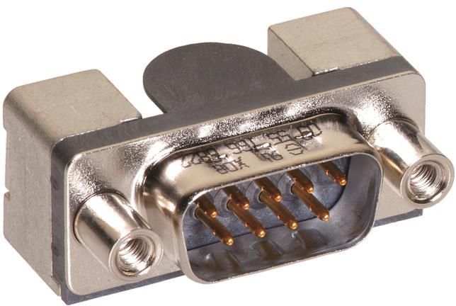 HARTING-09552667812741 Steckverbinder, D-Sub Conn D-Sub M 15 POS 1.38mm Solder RA SMD 15 Terminal 1 Port Reel