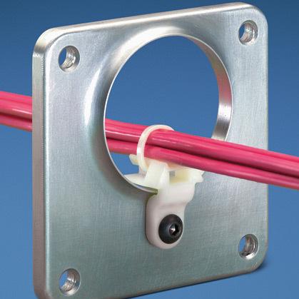 Panduit-LHMS-S10-D 电缆配件 Cable Accessories Tie Mount Nylon 6/6 Natural Bulk