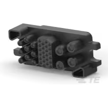 TE Connectivity-1648168-1 分立接线罩连接器 Conn Housing RCP 13Power/24Signal POS Crimp ST Panel Mount Black Bulk