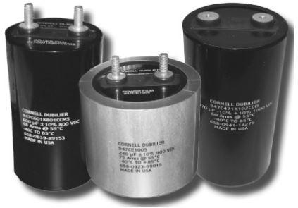 Illinois Capacitor-947C471K102CDMS Kondensator, Kunststofffilm Cap Film 470uF 1000V PP 10%( 90 X 170mm) Stud Mount Screw Metal Cylindrical Can 0.0043 Ohm 85°C