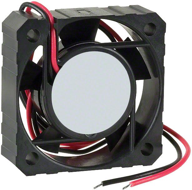 NIDEC Copal Electronics-F412R-05LB Blowers and Fans DC Fan Ball-Sleeve Bearing 5V 0.08A 4200RPM 3.88CFM 16dB Flange Mount