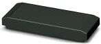 PHOENIX CONTACT-1076876 null DIN Rail Housing, Upper Part, Closed, Width 50 mm, Height 122 mm, Depth 12 mm, Color Black (9005)