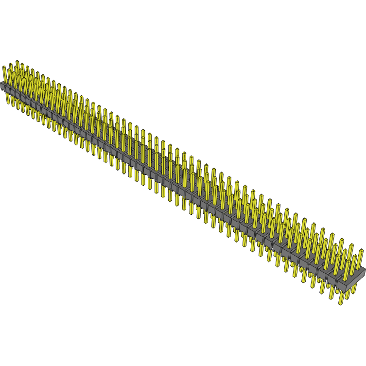 Samtec-TSW-150-08-G-T Piastre connettori e prese PCB Conn Unshrouded Header HDR 150 POS 2.54mm Solder ST Top Entry Thru-Hole Bulk