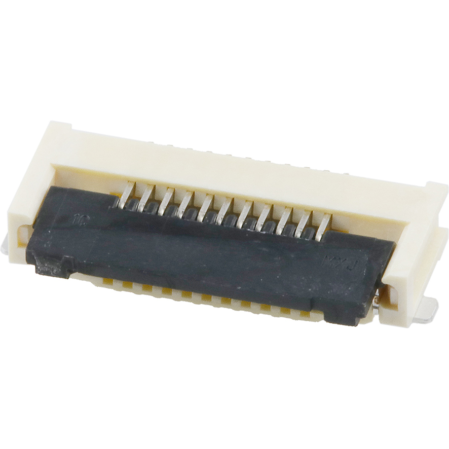 Molex-5051101192 Steckverbinder, FFC-FPC Conn FFC/FPC Connector SKT 11 POS 0.5mm Solder RA SMD Easy-On™ T/R
