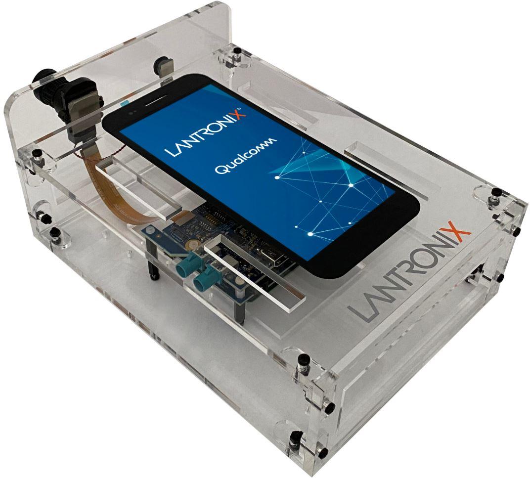 Lantronix-LOQ-4210-EVK Eingebettete Systementwicklungsboards und -kits OPEN-Q 4210RB System on Module - SOM Evaluation Kit Demo BSP