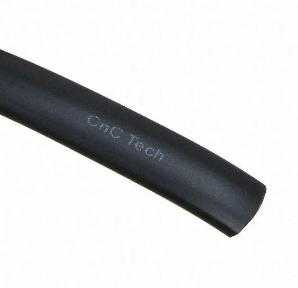 CnC Tech, LLC-530-26-08-BL-0250F Kabel, Flach Flat Cable Polypropylene 8Conductors 26AWG Black 76.2m