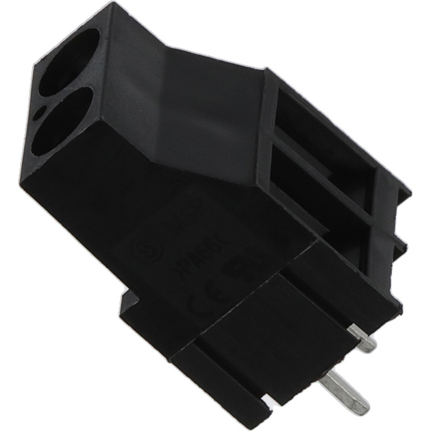 Molex-393800102 Blocs de raccordement de terminaux Conn Eurostyle Block 2 POS 6.35mm Solder ST Thru-Hole 30A/Contact Eurostyle™