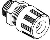 Molex-5536C Cable Accessories Cable Accessories Strain Relief Grip Nylon Black MAX-LOC®