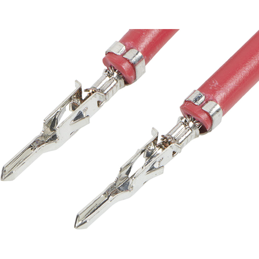 Molex-2153422124 Andere Kabelbaugruppen Cable Assembly UL 1015 0.3m 16AWG Crimp Terminal to Crimp Terminal 1 to 1 POS M-M Crimp-Crimp Bag