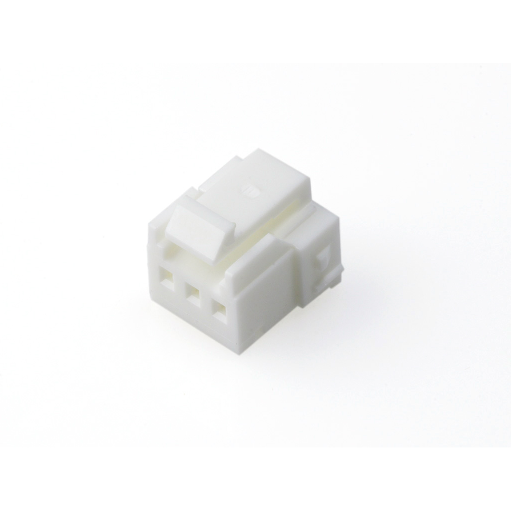Molex-51216-0300 Einzeladersteckverbinder, Gehäuse Conn Housing RCP 3 POS 2mm Crimp ST Cable Mount White Bag
