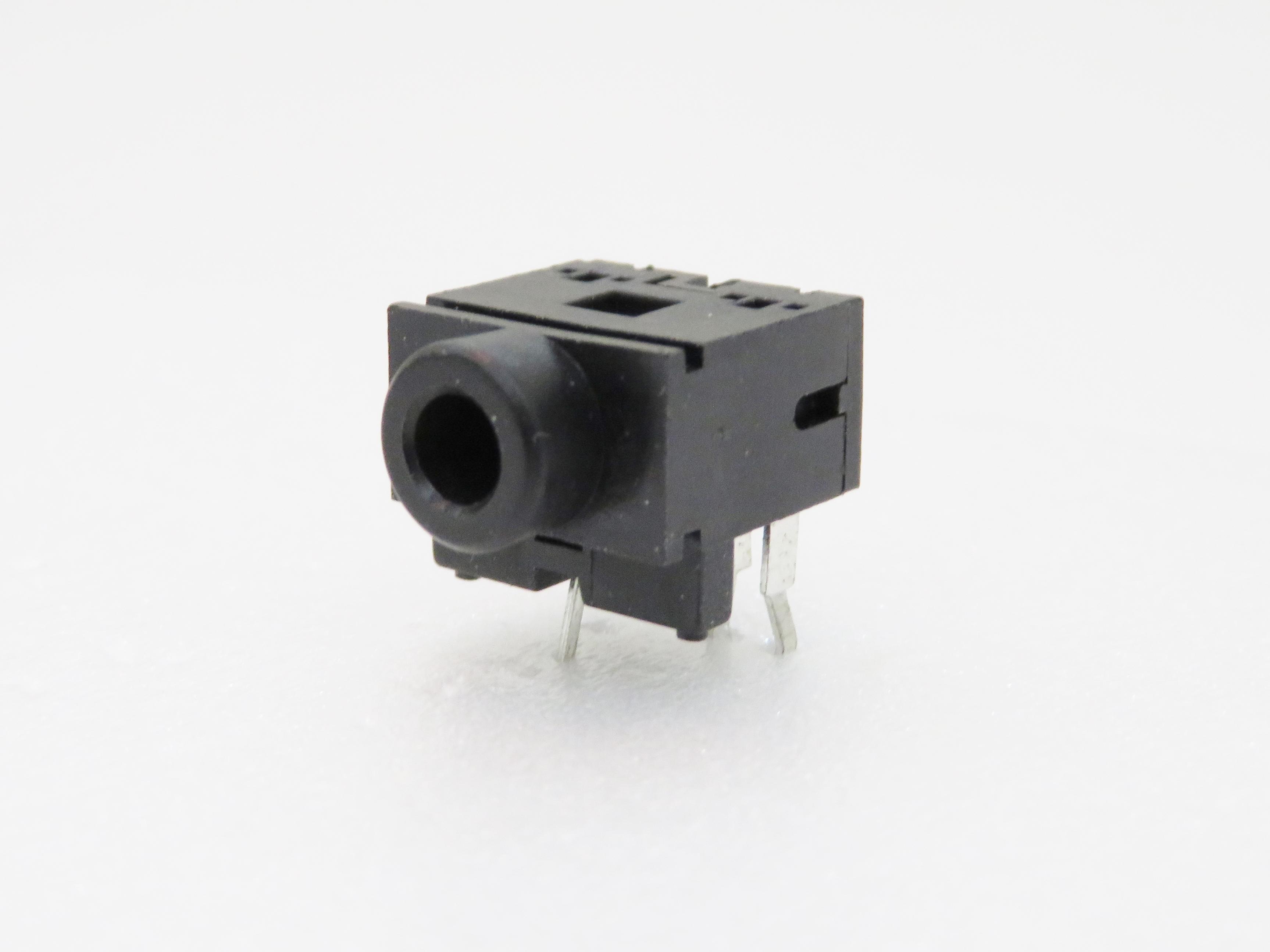 ADAM TECH-ASJ-6-3A Steckverbinder für Audio und Video Conn Stereo Jack F 3 POS 3.5mm Solder RA Thru-Hole 5 Terminal 1 Port