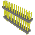 Conn Board Stacker HDR 30 POS 2.54mm Solder ST Top Entry Thru-Hole Bulk