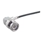 Conn BNC 1GHz 75Ohm Crimp/Solder RA Cable Mount PL Gold Over Nickel Single