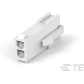 TE Connectivity-794896-3 Einzeladersteckverbinder, Gehäuse Conn Housing RCP 2 POS 4.14mm Crimp ST Panel Mount Natural Package