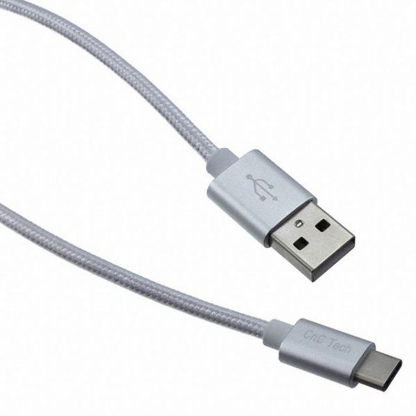 CnC Tech, LLC-105-1032-SV-B0200 USB Kabelbaugruppen Cable Assembly USB 2m USB 3.1 Type C to USB Type A 24 to 4 POS M-M