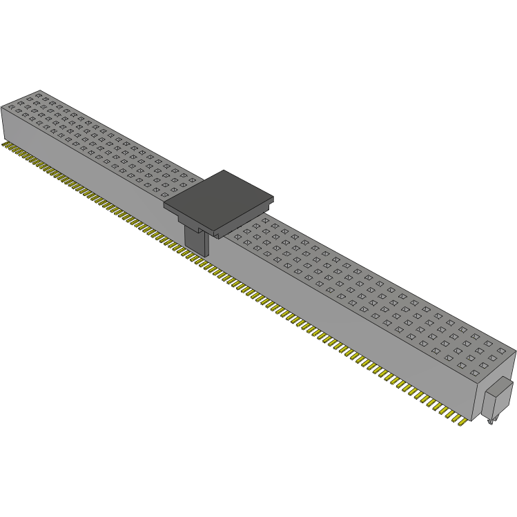 Samtec-FOLC-150-L2-S-Q-LC-P Steckverbinderleisten und Leiterplattenbuchsen Conn Socket Strip SKT 200 POS 0.64mm Solder ST SMD Tube