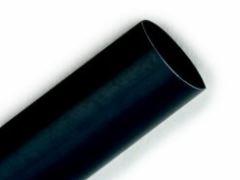 3M-FP301-1.5-100'-BLACK-SPOOL Wärmeschrumpfende Produkte Heat Shrink Tubing ST Flexible Polyolefin Black Thin Case