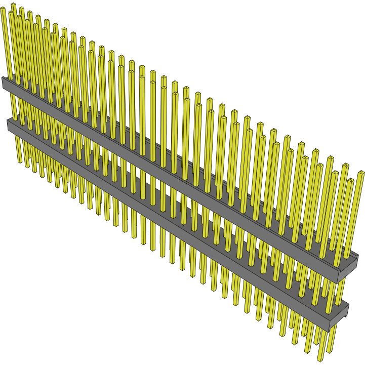Samtec-EW-32-14-G-D-500 Steckverbinderleisten und Leiterplattenbuchsen Conn Board Stacker HDR 64 POS 2.54mm Solder ST Top Entry Thru-Hole Bulk
