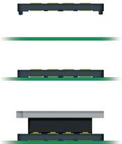 Vicor-22104 Power Supply Accessories Surface-Mount Socket For DC to DC Converter and Switching Regulator Module Tray