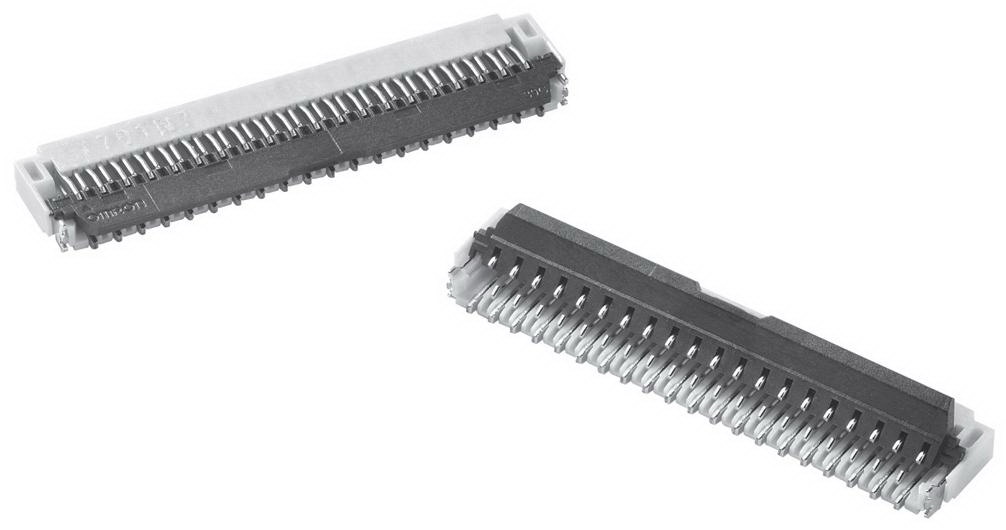 Omron-XF3H-4555-31AR Steckverbinder, FFC-FPC Conn FPC Connector SKT 45 POS 0.3mm Solder RA SMD Reel