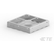 TE Connectivity-2118718-2 null Board Mount EMI Enclosures 26.21 x 26.21 x 5.08mm EMI/RFI Two-piece Cold Rolled Steel SMD