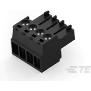 TE Connectivity-2213936-4 Steckverbinder, Klemmenblöcke Conn Terminal Block F 4 POS 3.5mm Screw RA Cable Mount 8A/Contact
