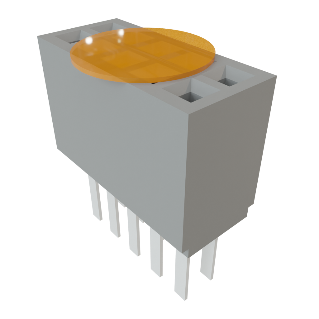 Samtec-SFMC-105-01-L-D-K Connector Headers and PCB Receptacles Conn Socket Strip SKT 10 POS 1.27mm Solder ST Top Entry Thru-Hole Tube