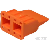 TE Connectivity-WM-8S Connector Accessories Connector Accessories Wedge Lock Straight Plastic Orange Box