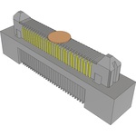 Conn High Speed Edge Rate Terminal Strip HDR 60 POS 0.5mm Solder ST SMD T/R