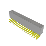 Conn Socket Strip SKT 34 POS 2.54mm Solder RA Side Entry Thru-Hole Layer