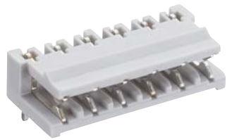 Lumberg-KBWO 06 Cabezales del conector y receptáculos PCB Conn Board to Board RCP 6 POS 5mm Solder RA Thru-Hole Bulk