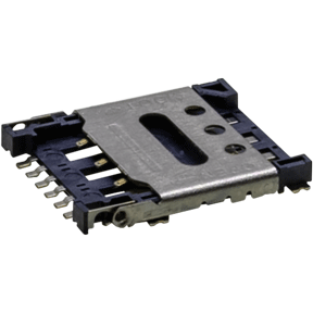 Same Sky (formerly CUI Devices)-NSIM-15-C Raccordement de carte mémoire Nano SIM Card Connector