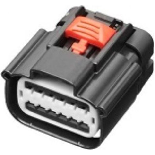 Delphi-15532138 Carcaza de cables discretos de conector Conn Housing F 12 POS Crimp ST Cable Mount Black Automotive