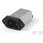 TE Connectivity-10IHE1 Spannungsversorgungseingangsmodule Power Entry Module EMI Filtered M 3 POS 250VACVAC 10A/Contact ST 1 Port