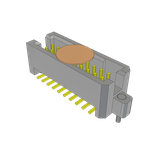 Conn Shrouded Header (4 Sides) HDR 20 POS 1.27mm Solder ST Top Entry SMD TIGER EYE™ T/R
