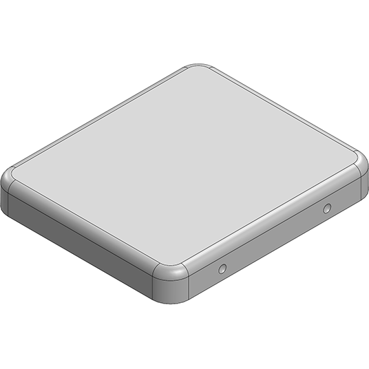 Masach Tech-MS293-10C null 29.9 x 25.9 x 4mm Two-piece Drawn-Seamless RF Shield/EMI Shield COVER (CRS)
