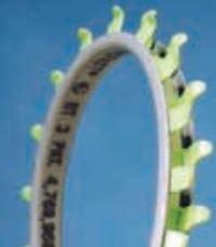 Device Technologies-BT2-0100-ER0201 Accessori per cavi Cable Accessories Grommet Edging Thermoplastic Elastomer Black SpringFast®