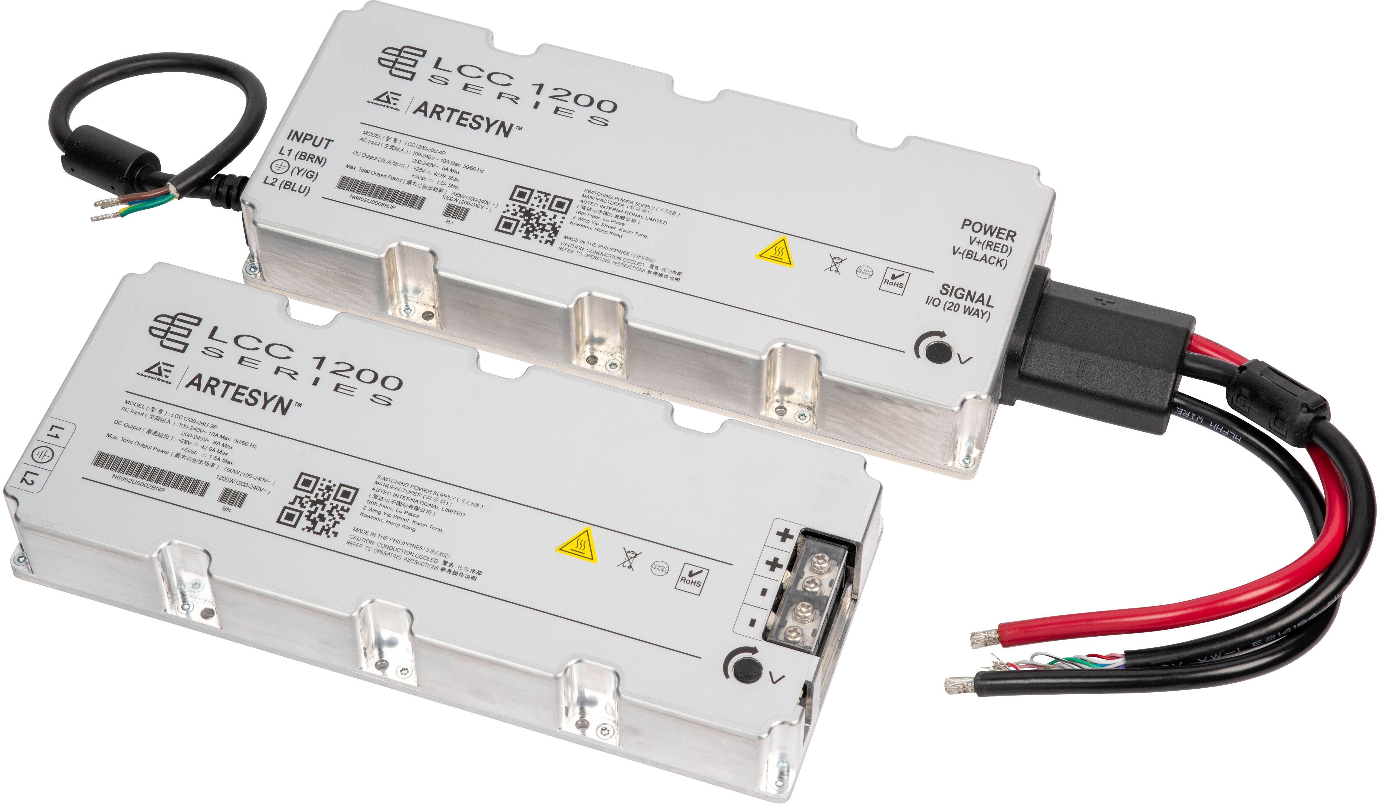 Artesyn / Advanced Energy-LCC1200-28U-4P24 交流至直流电源供应器 AC/DC Power Supply Single-OUT 24V 50A 1200W 5-Pin Bulk