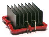 Advanced Thermal Solutions-ATS-53230K-C1-R0 Dissipatore Heat Sink Passive BGA Straight Clip Aluminum 8.85°C/W Black Anodized