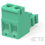 Conn Eurostyle Block F 2 POS 5.08mm Screw RA Cable Mount 15A/Contact Box
