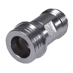 Conn QN-Type N Adapter 0Hz to 11GHz 50Ohm ST M/F Gold Over Nickel Phosphorus Single