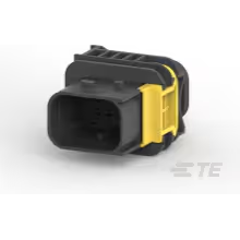 TE Connectivity-1-1703648-1 Connector Discrete Wire Housing Conn Housing PL 7 POS Crimp ST Panel Mount Black Carton