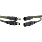 Cable Assembly Round 0.914m 22AWG/24AWG/28AWG Circular to USB Type C 6 to 6 POS PL-PL Crimp-Crimp