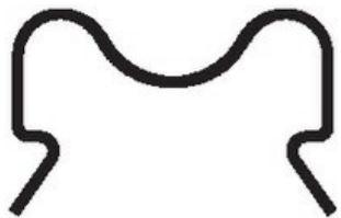 Fischer Elektronik-THF 409 SOT 32 Accesorios de administración térmica Thrml Mgmt Access Heat Sink Clip Stainless Steel