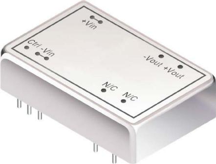 ADAM TECH-KR15-24S24 Convertitore da DC a DC e modulo di regolazione della commutazione Module DC-DC 24VIN 1-OUT 24V 0.625A 15W